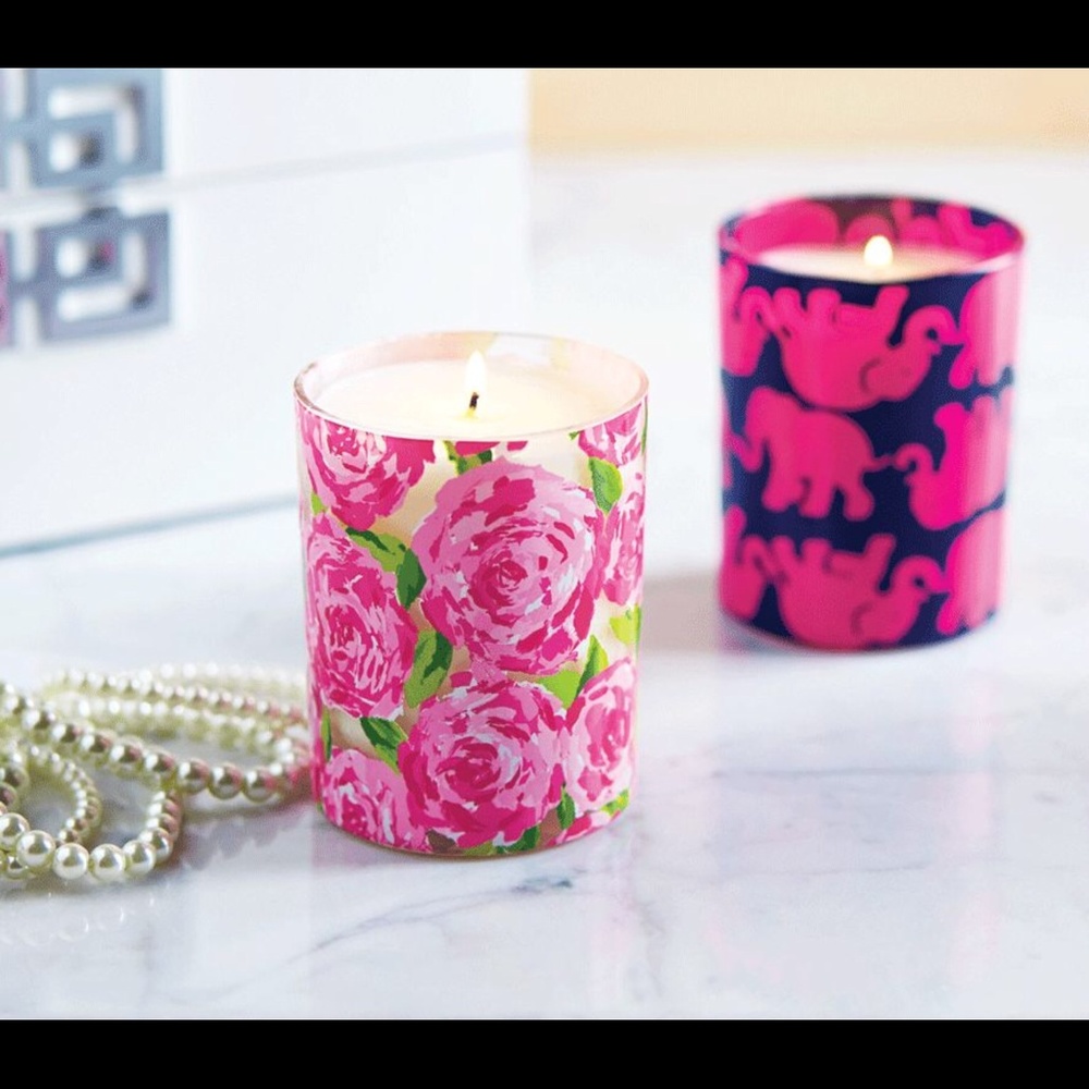 2 Lilly Pulitzer First Impression Tusk Sun Candles